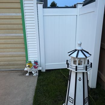 6P Construction - Photo of our new Gate beautiful beautiful even has the solar lights on top - Fences & Gates Near Me - Batavia, New York