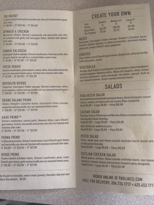 Menu photo 3 Pagliacci Pizza Seattle, WA Menu photo 3 Pagliacci Pizza Seattle, WA