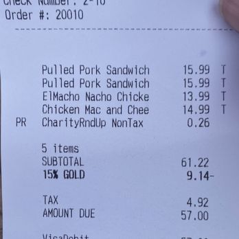 Minion Cafe - Receipt - Cafes Near Me - Universal City, California