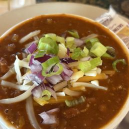 Yummy bowl of chili!  Loved it-