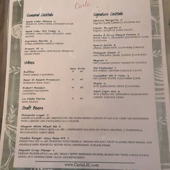 Carla - Tacos Near Me - Long Island City, New York Carla - Tacos Near Me - Long Island City, New York
