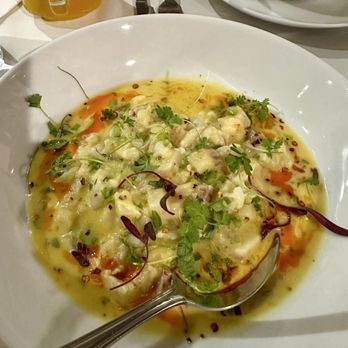 Izba - Sea bass ceviche - Modern European Near Me - Glendale, California Izba - Sea bass ceviche - Modern European Near Me - Glendale, California