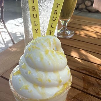 Truly Pizza - Olive oil soft serve ice cream - Pizza Near Me - Laguna Beach, California Truly Pizza - Olive oil soft serve ice cream - Pizza Near Me - Laguna Beach, California