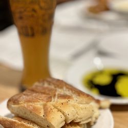 Babbo Italian Eatery - Always dip the bread!