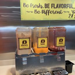 Three specialty drinks besides the Pepsi products. 3/9/25. Three specialty drinks besides the Pepsi products. 3/9/25.