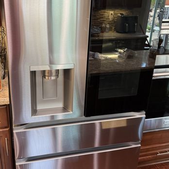 The Home Depot - 29 cu. ft. SMART Mycolor InstalView Standard-Depth MAX 4-Door French Door Refrigerator in Stainless Steel with Craft Ice - Nurseries & Gardening Near Me - Corona, California The Home Depot - 29 cu. ft. SMART Mycolor InstalView Standard-Depth MAX 4-Door French Door Refrigerator in Stainless Steel with Craft Ice - Nurseries & Gardening Near Me - Corona, California