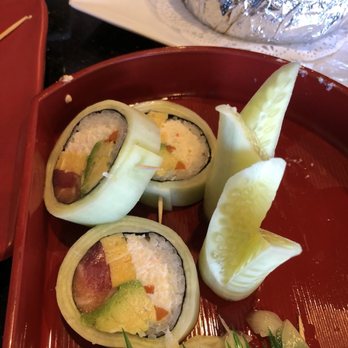 Sango Sushi - Wrapped in cucumber an absolutely delicious - Japanese Near Me - Laguna Niguel, California