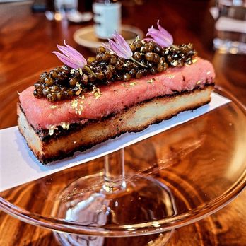 Akikos - O-Toto on Toasted Milk Bread, Topped with Caviar and gold specks - Sushi Bars Near Me - San Francisco, California Akikos - O-Toto on Toasted Milk Bread, Topped with Caviar and gold specks - Sushi Bars Near Me - San Francisco, California