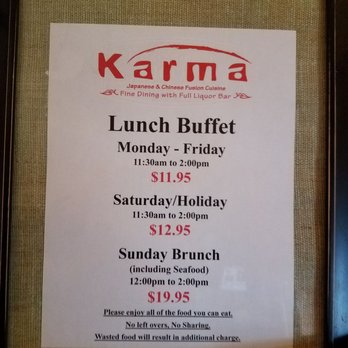 KARMA - As of 2/20/18 - Asian Fusion Near Me - Andover, Massachusetts KARMA - As of 2/20/18 - Asian Fusion Near Me - Andover, Massachusetts