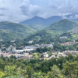 City of Gatlinburg - Town of Gatlinburg from scenic outlook