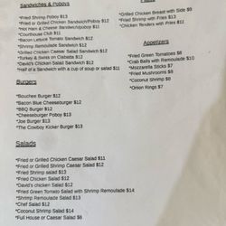 Cafe Bouchee - Regular menu