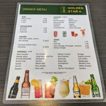 Golden Star - Drinks menu - Chinese Near Me - Toronto, Ontario Golden Star - Drinks menu - Chinese Near Me - Toronto, Ontario