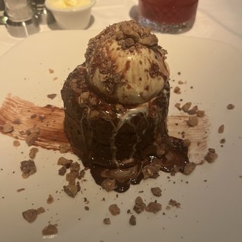 Chart House - Lava cake with ice cream! - Seafood Near Me - Monterey, California