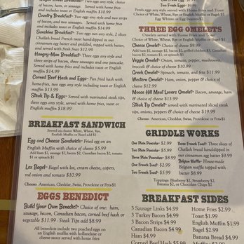 Wagon Wheel Diner - Menu - Diners Near Me - Sharon, Massachusetts