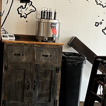Fowl & Fodder Downtown - Syrup warmer - Breakfast & Brunch Near Me - Toledo, Ohio