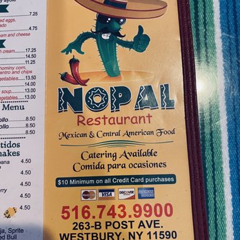 El Nopal Restaurant - Menu - Mexican Near Me - Nassau County, New York El Nopal Restaurant - Menu - Mexican Near Me - Nassau County, New York