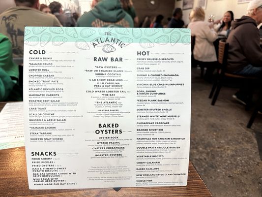Menu photo 2 The Atlantic Virginia Beach, VA Menu photo 2 The Atlantic Virginia Beach, VA