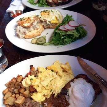 The Copper Hen - the Farmer's Brunch w/ fennel sausage, CH Biscuits & Gravy and the Croque Madame. - New American Near Me - Minneapolis, Minnesota The Copper Hen - the Farmer's Brunch w/ fennel sausage, CH Biscuits & Gravy and the Croque Madame. - New American Near Me - Minneapolis, Minnesota