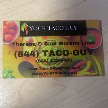 Your  Taco Guy - Caterers Near Me