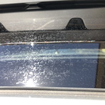 Awesome Mobile Detail - water spots throughout this window panel - Auto Detailing Near Me - San Diego, California Awesome Mobile Detail - water spots throughout this window panel - Auto Detailing Near Me - San Diego, California