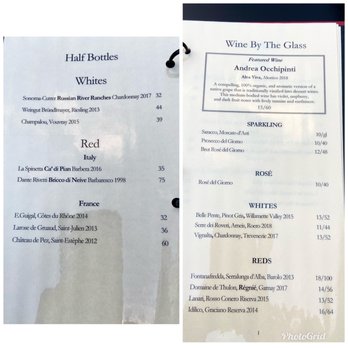 Serafina - Menu of wine by the glass and half bottle - Oct 2020 - Italian Near Me - Seattle, Washington Serafina - Menu of wine by the glass and half bottle - Oct 2020 - Italian Near Me - Seattle, Washington