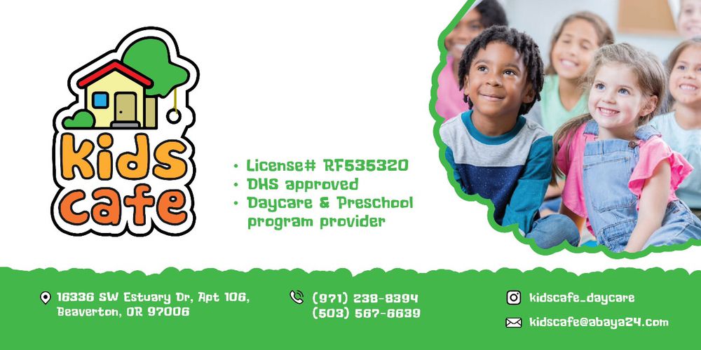 Kids Cafe Daycare - childcare center in Beaverton, OR