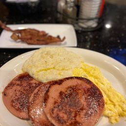 Grilled Bologna Breakfastt