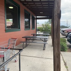 Berry Town Produce - Picnic tables up front!