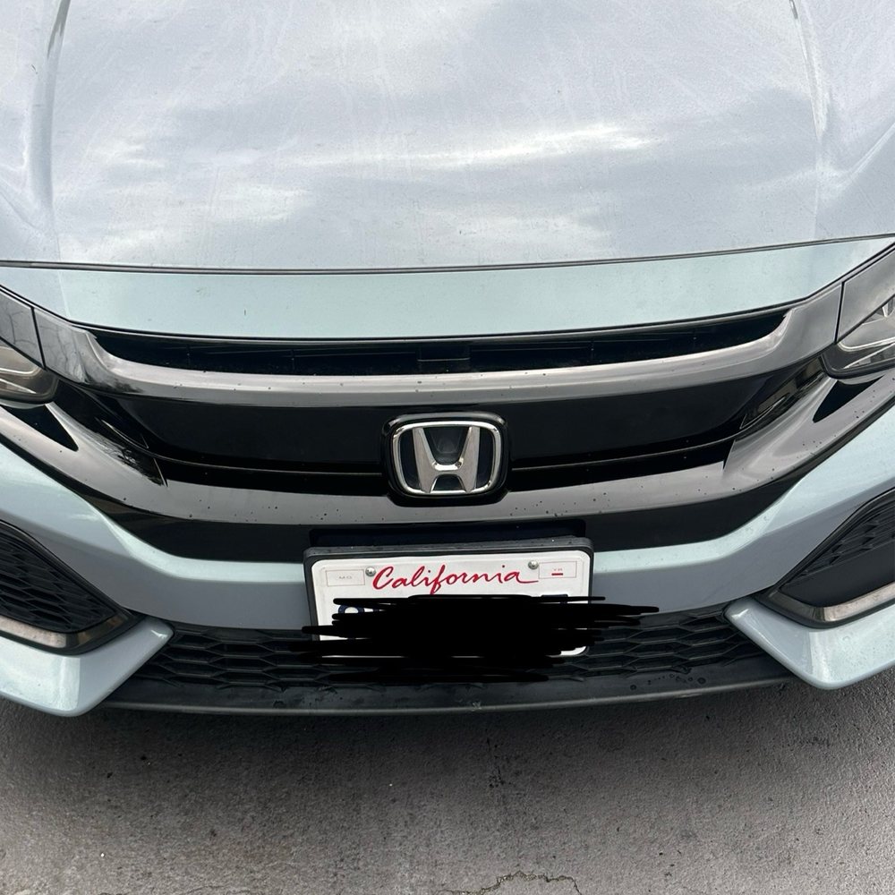 Front grill fixed