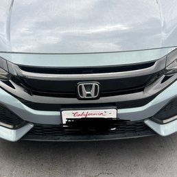 Front grill fixed