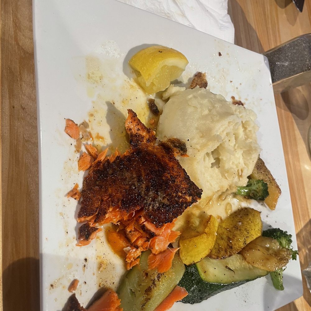 The Highliner Restaurant - Blackened salmon - Seafood Near Me - Seward, Alaska The Highliner Restaurant - Blackened salmon - Seafood Near Me - Seward, Alaska