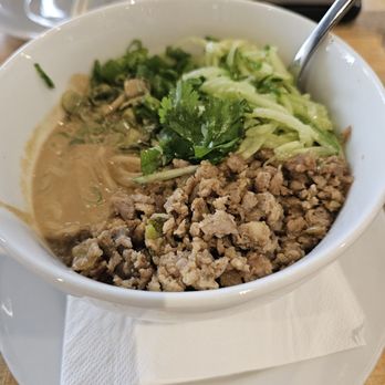 dan modern chinese - Sesame noodles w pork - Dim Sum Near Me - Pasadena, California dan modern chinese - Sesame noodles w pork - Dim Sum Near Me - Pasadena, California
