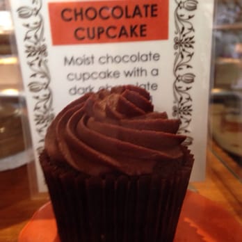 Casa De Chocolates - Moist chocolate cupcake with  dark chocolate icing (aka frosting). - Chocolatiers & Shops Near Me - Berkeley, California