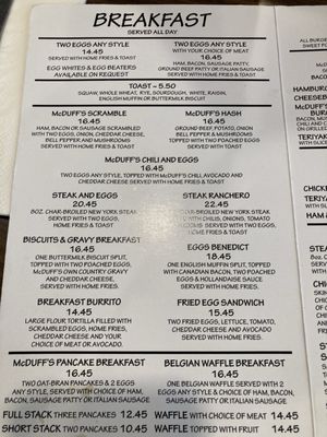 Menu photo 2 McDuff's Redlands, CA Menu photo 2 McDuff's Redlands, CA