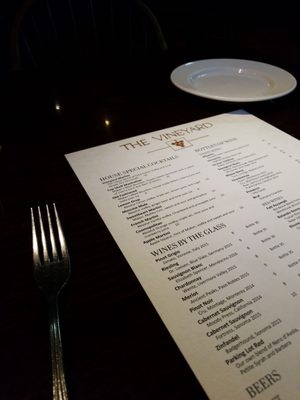 Menu photo 5 The Vineyard Restaurant & Bar Madera, CA Menu photo 5 The Vineyard Restaurant & Bar Madera, CA