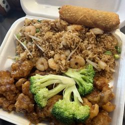 Chop Suey King Chinese Restaurant - SP19. Orange Chicken Combo Plate Lunch Special $8.99