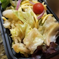 Wendy's - Side salad Disgusting,