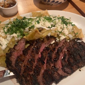 Fonda Park Slope - Chilaquiles with Skirt Steak - Mexican Near Me - Brooklyn, New York Fonda Park Slope - Chilaquiles with Skirt Steak - Mexican Near Me - Brooklyn, New York