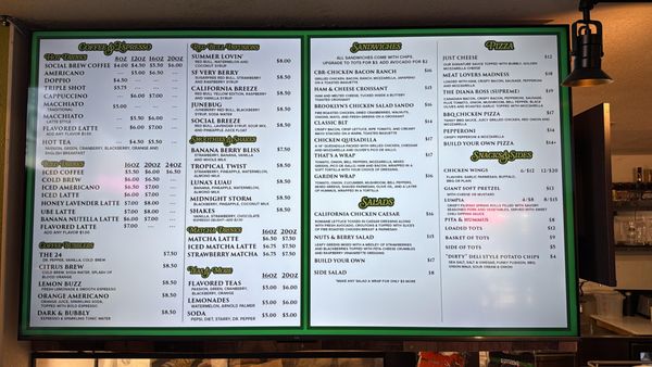 Menu photo 4 The Social Cafe & Lounge Palm Springs, CA