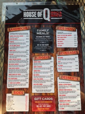Menu photo 8 Smokin' Dave's BBQ & Brew Longmont, CO Menu photo 8 Smokin' Dave's BBQ & Brew Longmont, CO