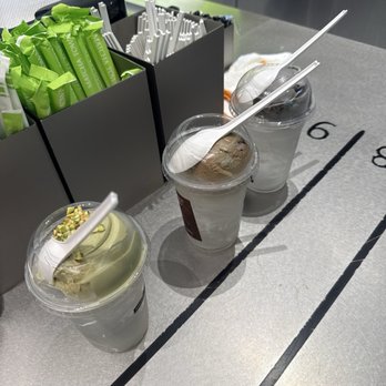 Matcha Town - King Coconut Water Float - Gelato Near Me - Cupertino, California Matcha Town - King Coconut Water Float - Gelato Near Me - Cupertino, California