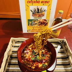 City Tacos and Wings - Gotta try it!! Birria Ramen