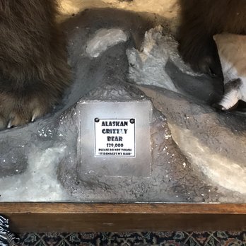 Jackson Mercantile - Cost of the grizzly bear - Taxidermy Near Me - Jackson, Wyoming Jackson Mercantile - Cost of the grizzly bear - Taxidermy Near Me - Jackson, Wyoming
