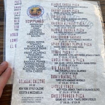 Island Time Pub - Menu - Pizza Near Me - Red Hook, Virgin Islands