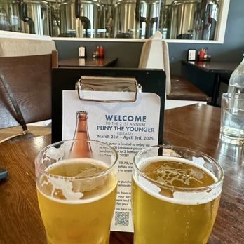 Russian River Brewing - 1st 10 oz pours of Pliny the Younger - Brewpubs Near Me - Windsor, California Russian River Brewing - 1st 10 oz pours of Pliny the Younger - Brewpubs Near Me - Windsor, California