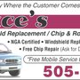 Pace's Chip & Rock Winshield Repair