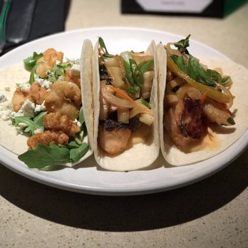 Graze - Two salmon and one shrimp - New American Near Me - Mount Pleasant, South Carolina