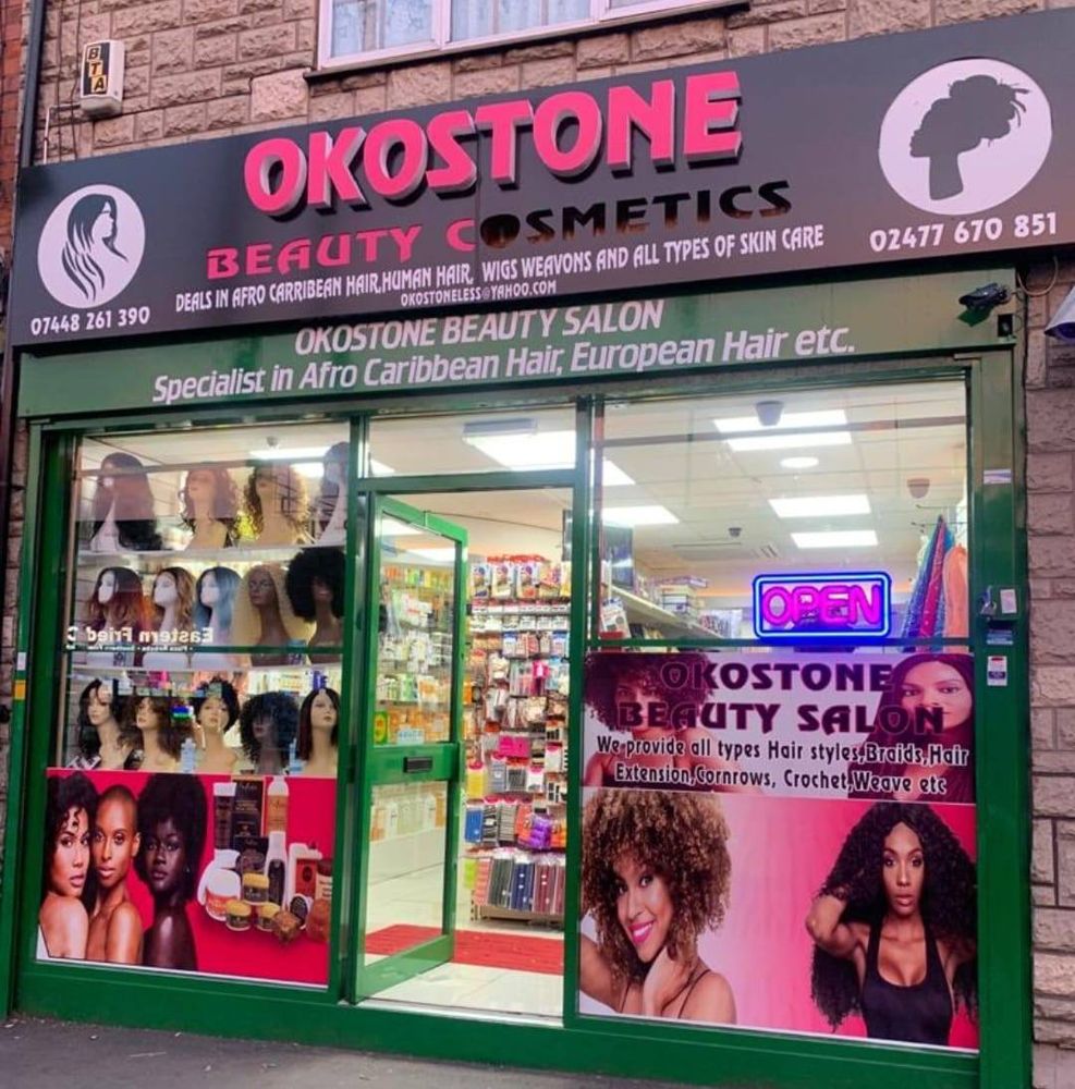 OKOSTONE BEAUTY COSMETICS Updated September 2024 633 Stoney Stanton Rd, Coventry, West