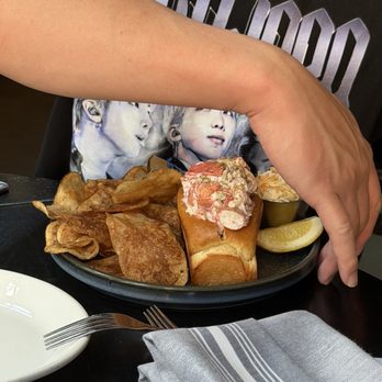 Row 34 - Seaport - Warm Buttered Lobster Roll - New American Near Me - Boston, Massachusetts Row 34 - Seaport - Warm Buttered Lobster Roll - New American Near Me - Boston, Massachusetts