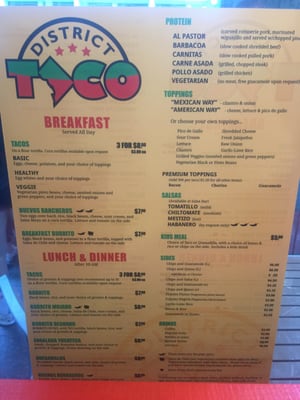 Menu photo 4 District Taco Washington, DC, DC Menu photo 4 District Taco Washington, DC, DC